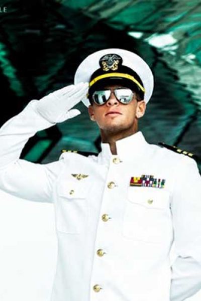 Stripper als Pilot