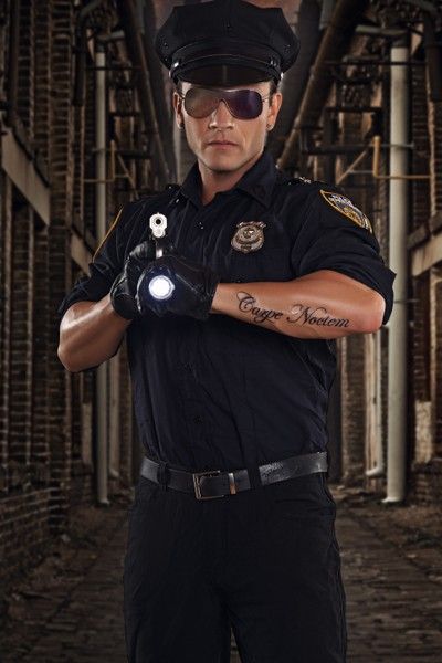Stripper als US Cop
